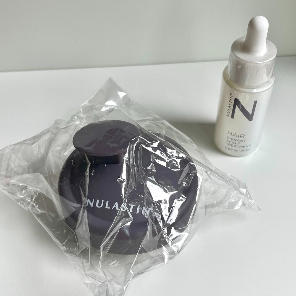 NWT Nulastin Vibrant Scalp Treatment and Scalp Massager